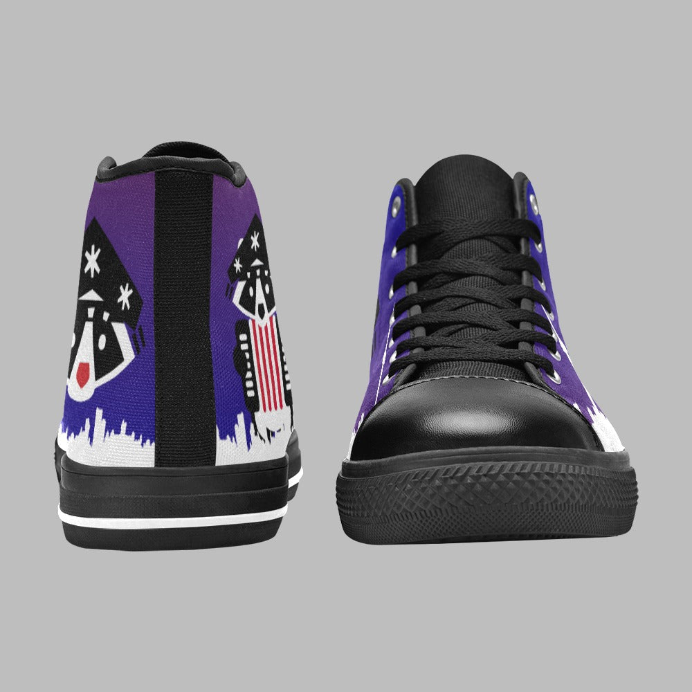 2 - Raccoon Shoes - Women's High Top