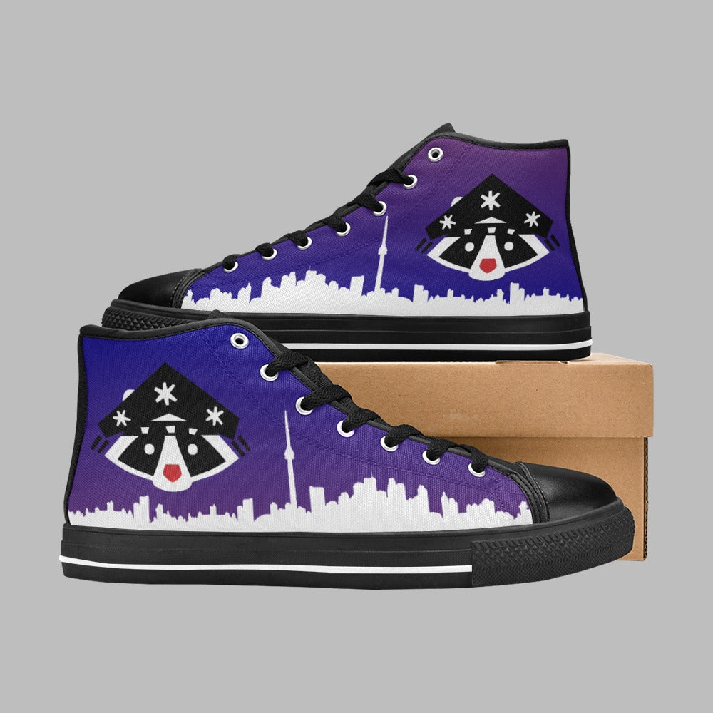2 - Raccoon Shoes - Women's High Top