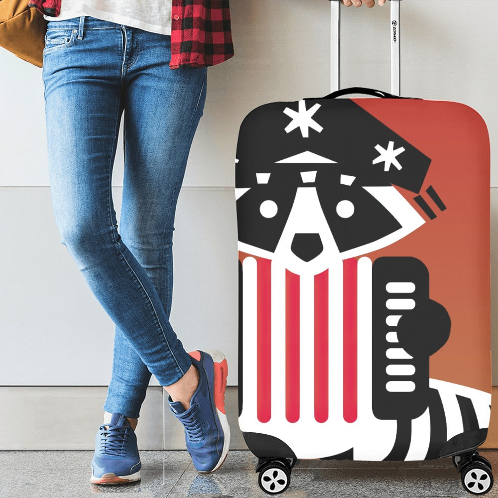 9 - Raccoon Luggage Cover - Large (26"x28")