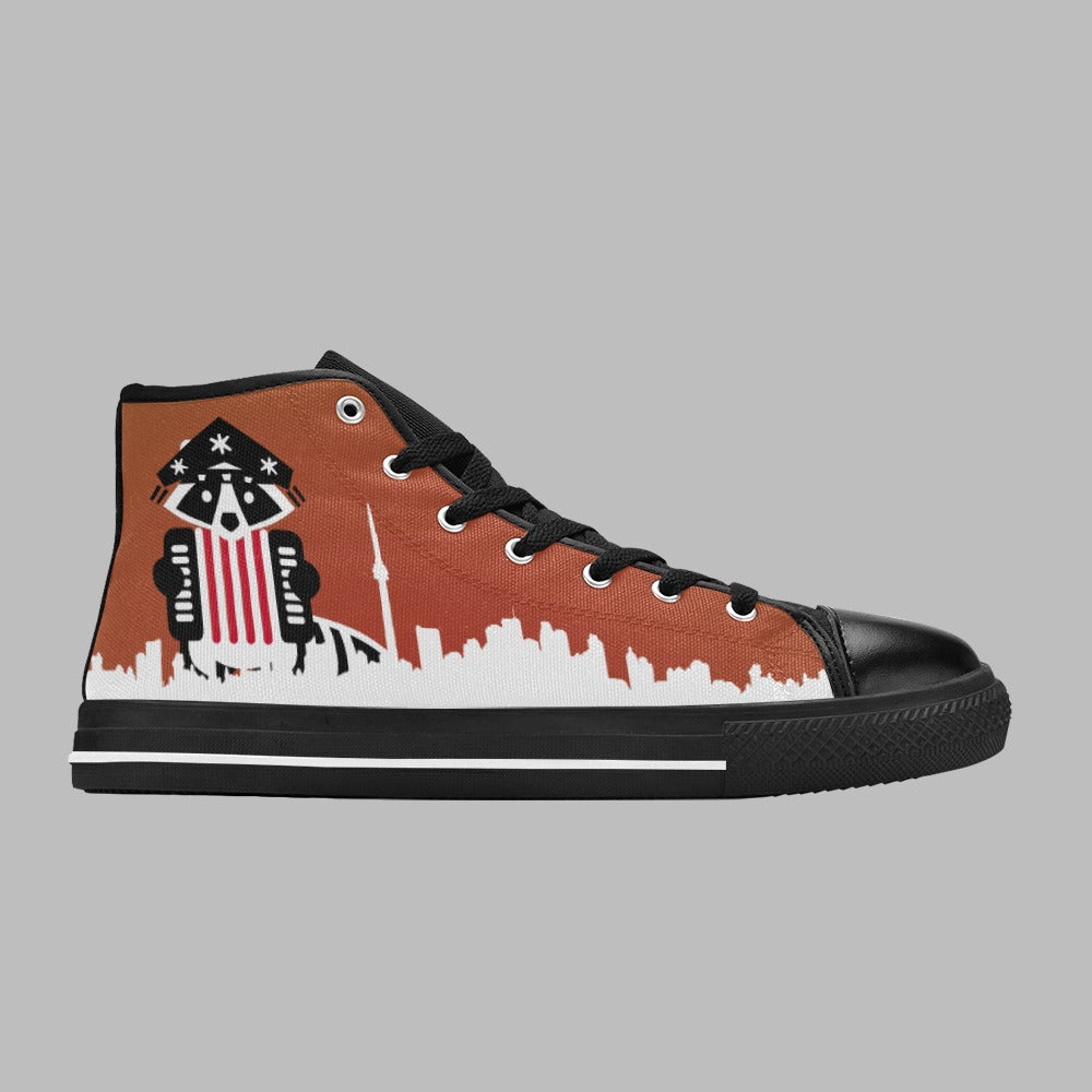 2 - Raccoon Shoes - Women's High Top