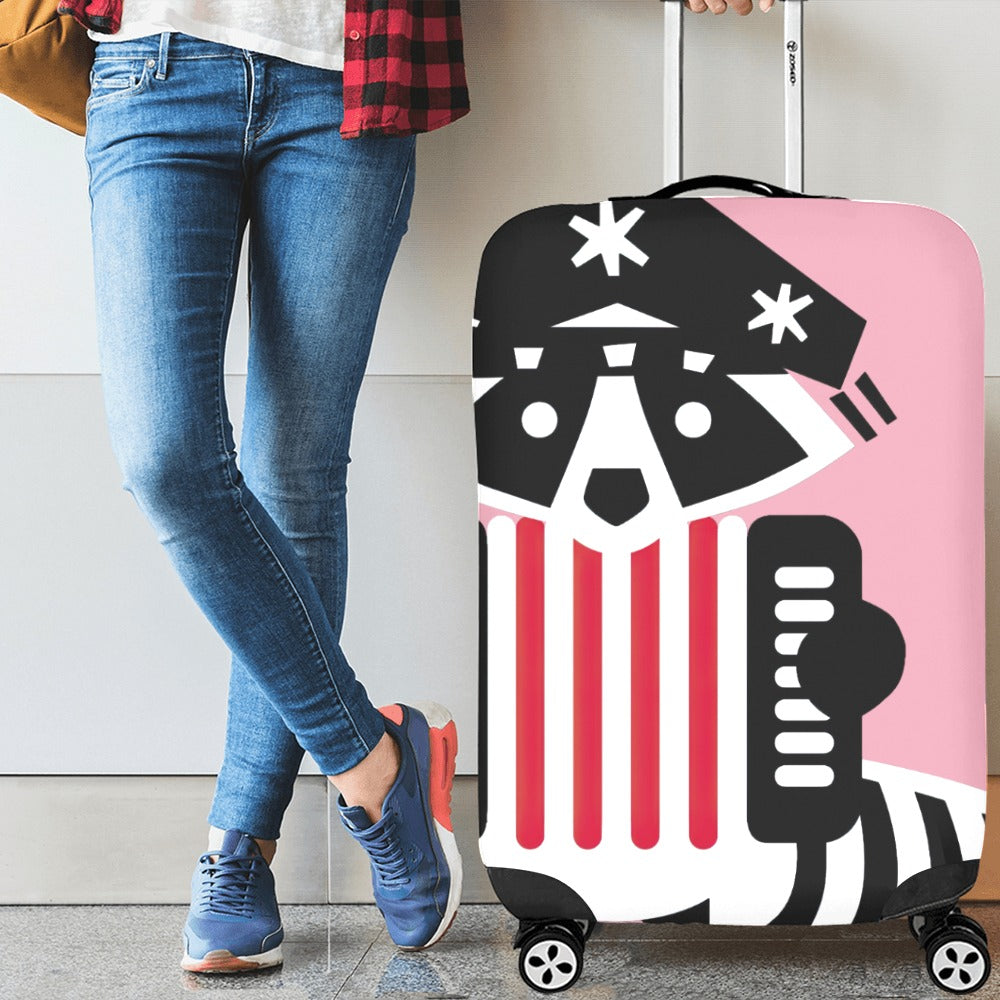 9 - Raccoon Luggage Cover - Large (26"x28")