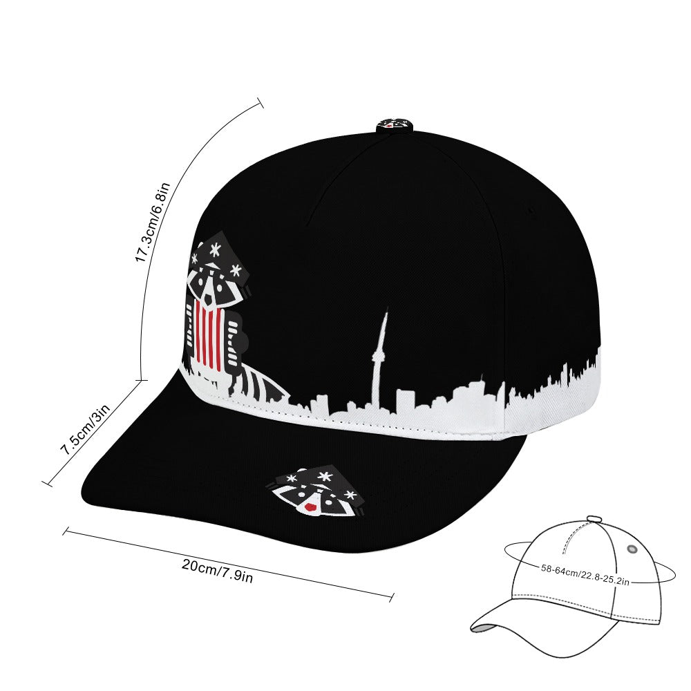 4 - Raccoon Cap (White Buckle)