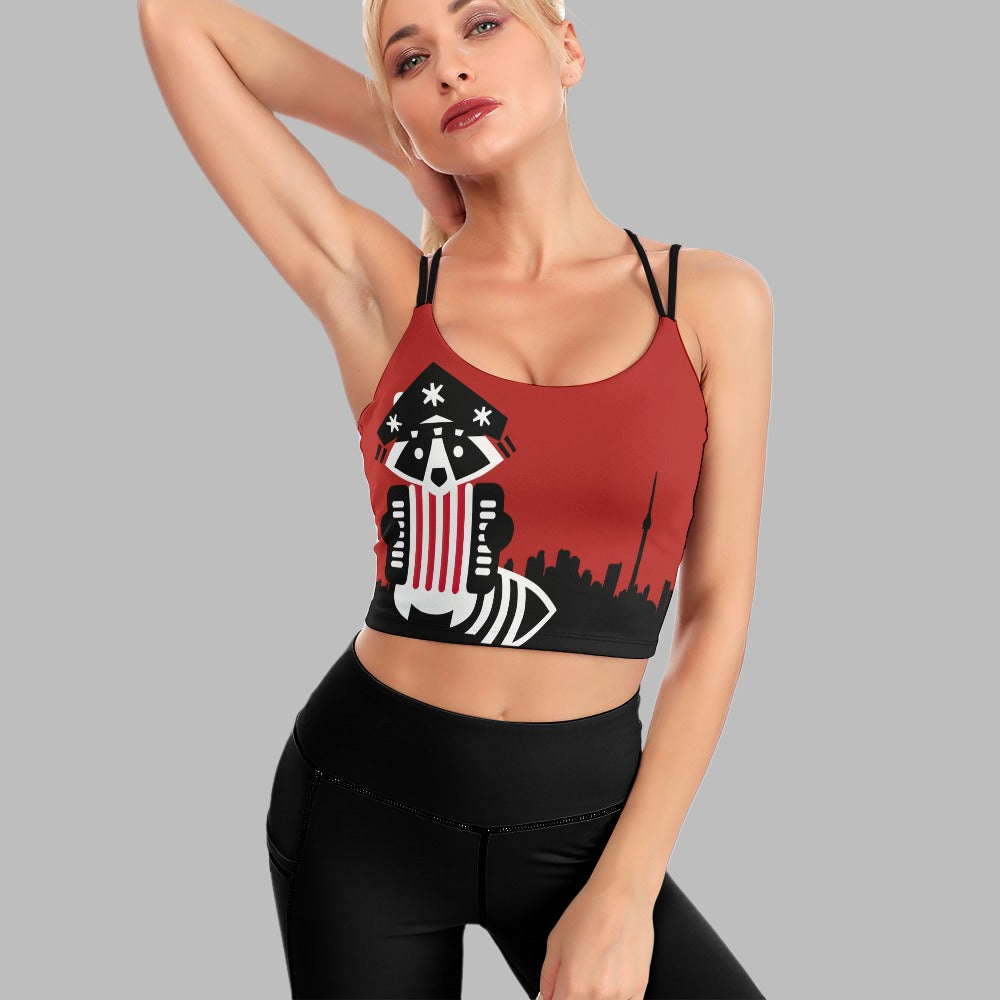 3 - Raccoon Top - Cropped Yoga