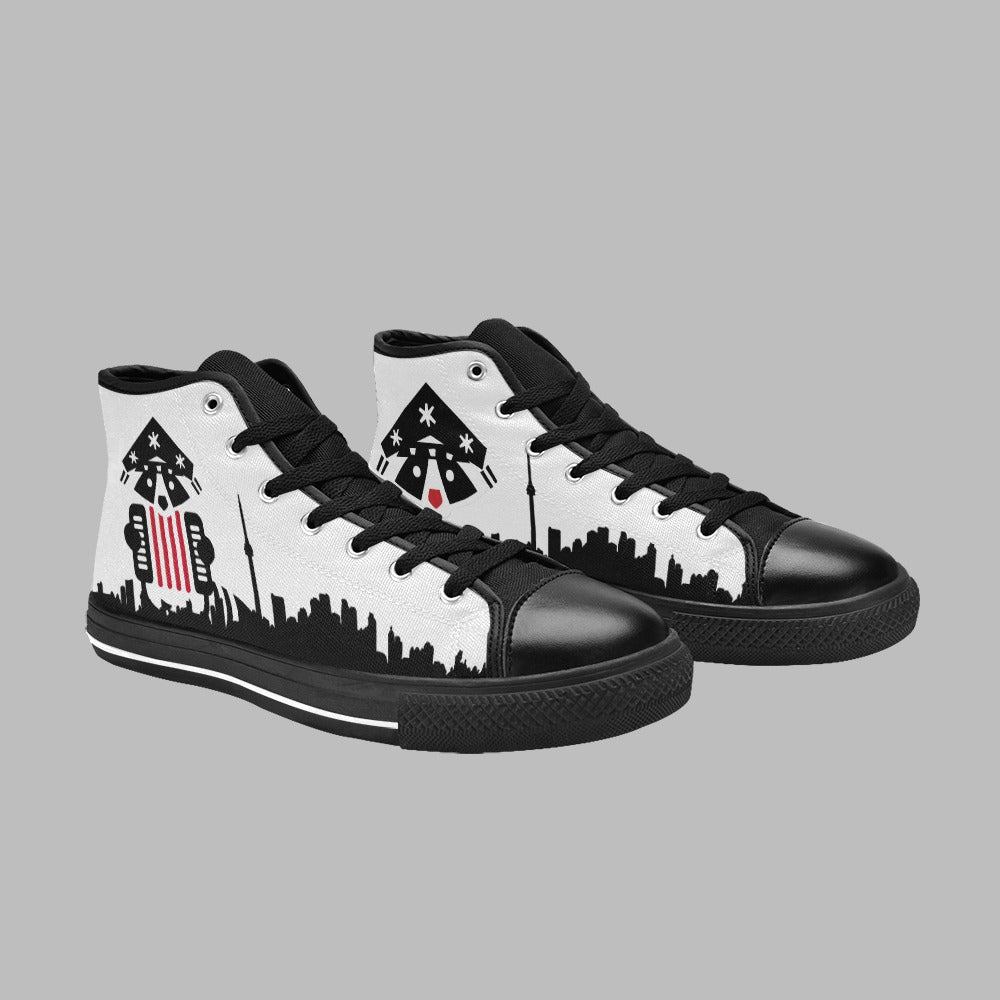 2 - Raccoon Shoes - Women's High Top