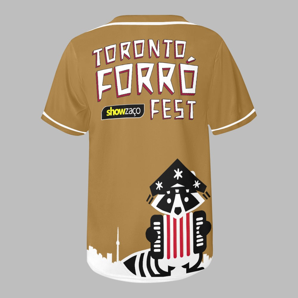 3 - Raccoon Top - Baseball Jersey Men