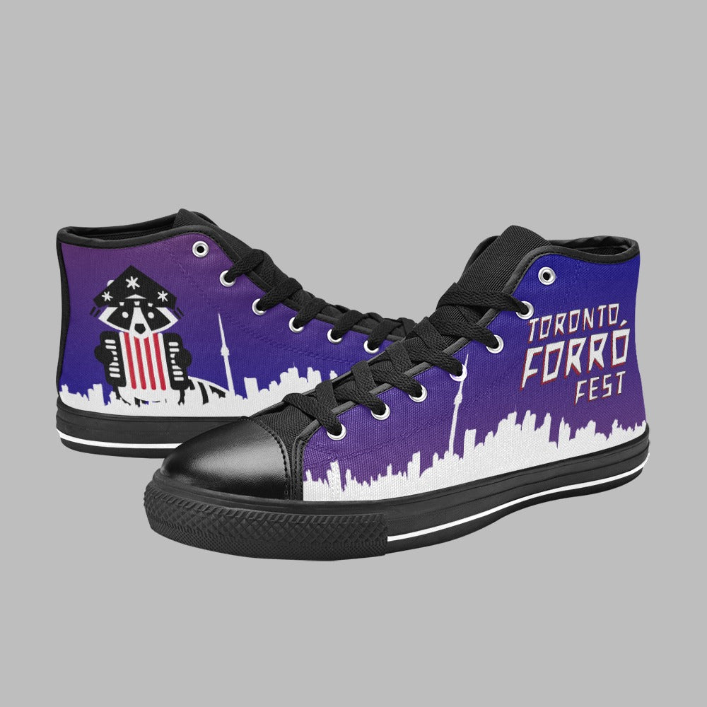 2 - Raccoon Shoes - Women's High Top