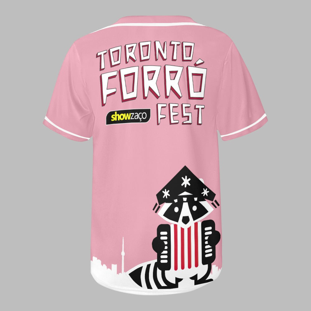 3 - Raccoon Top - Baseball Jersey Men