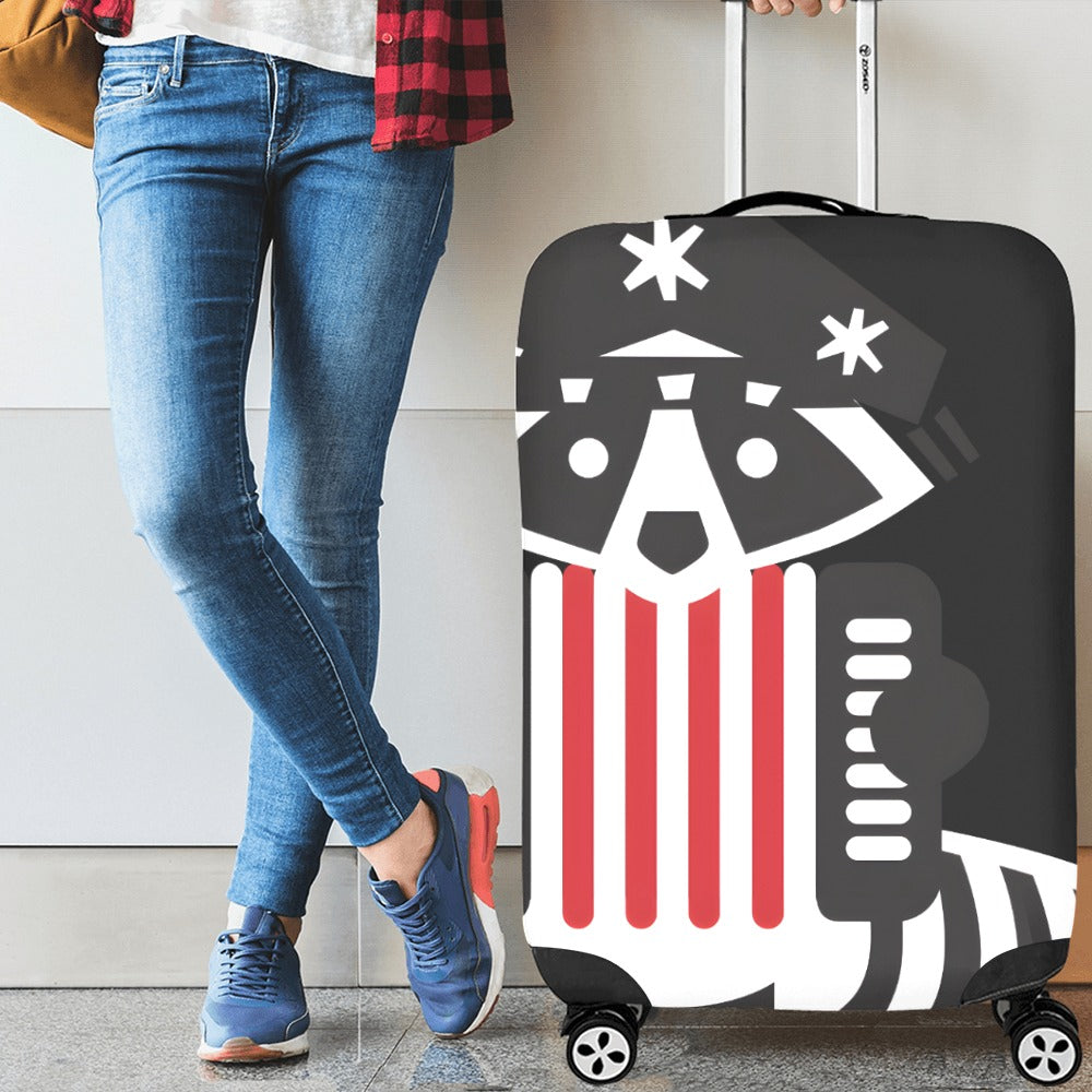 9 - Raccoon Luggage Cover - Large (26"x28")