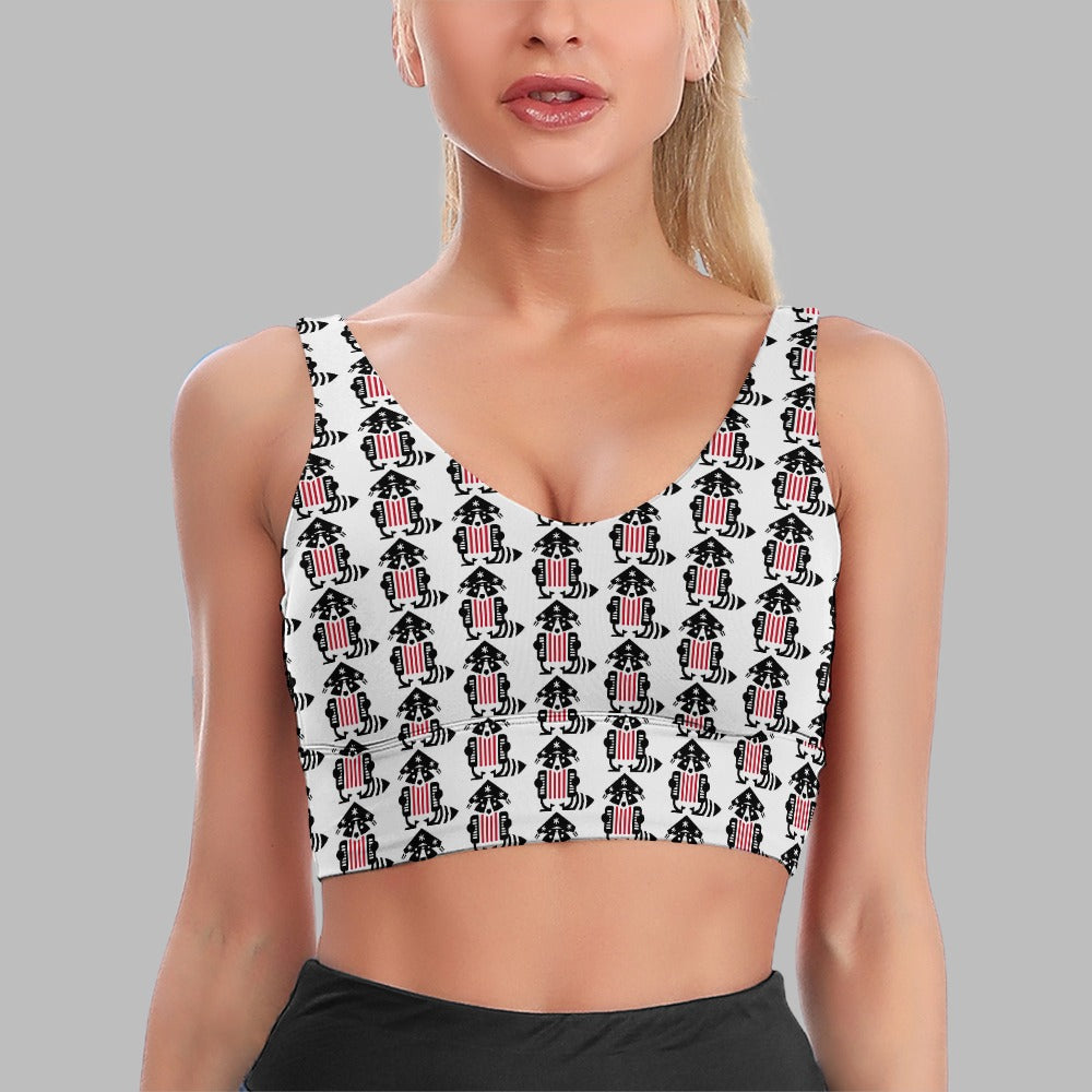 3 - Raccoon Top - Sports Bra