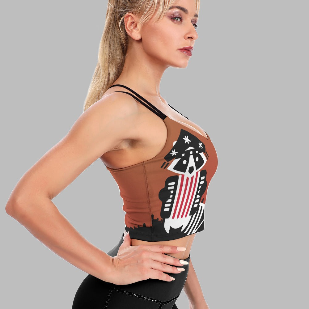 3 - Raccoon Top - Cropped Yoga