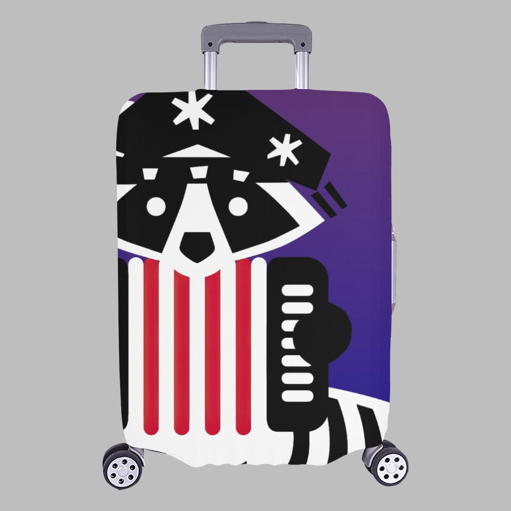 9 - Raccoon Luggage Cover - Large (26"x28")