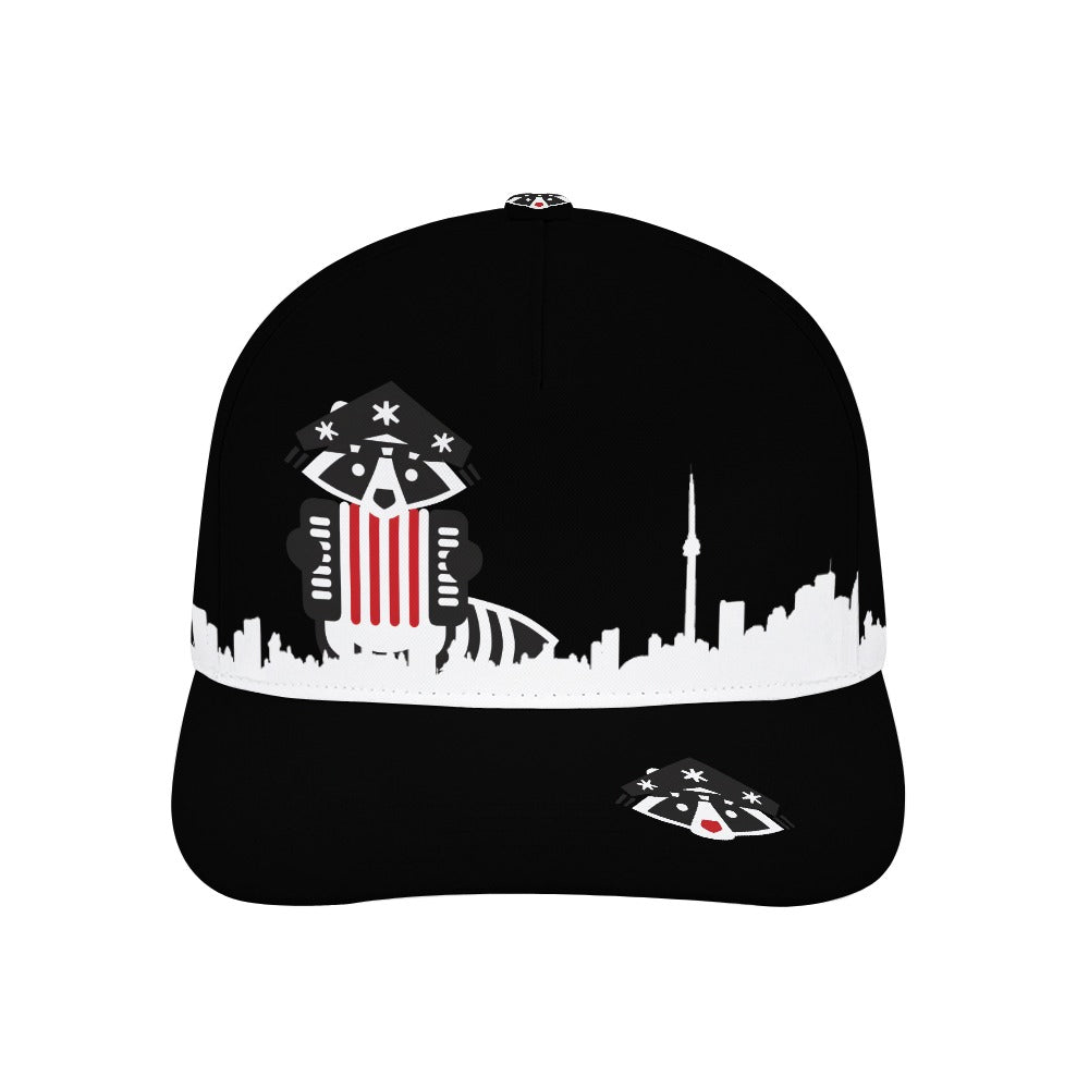 4 - Raccoon Cap (White Buckle)