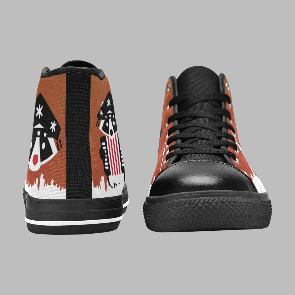 2 - Raccoon Shoes - Women's High Top