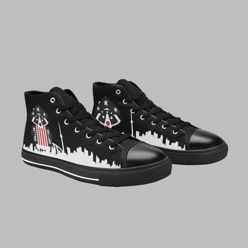 2 - Raccoon Shoes - Women's High Top