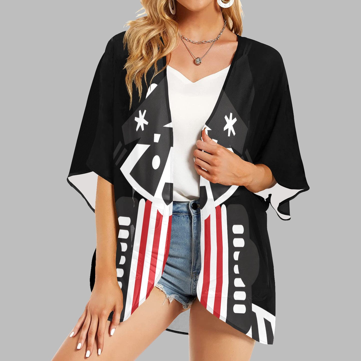 3 - Raccoon Top - Kimono