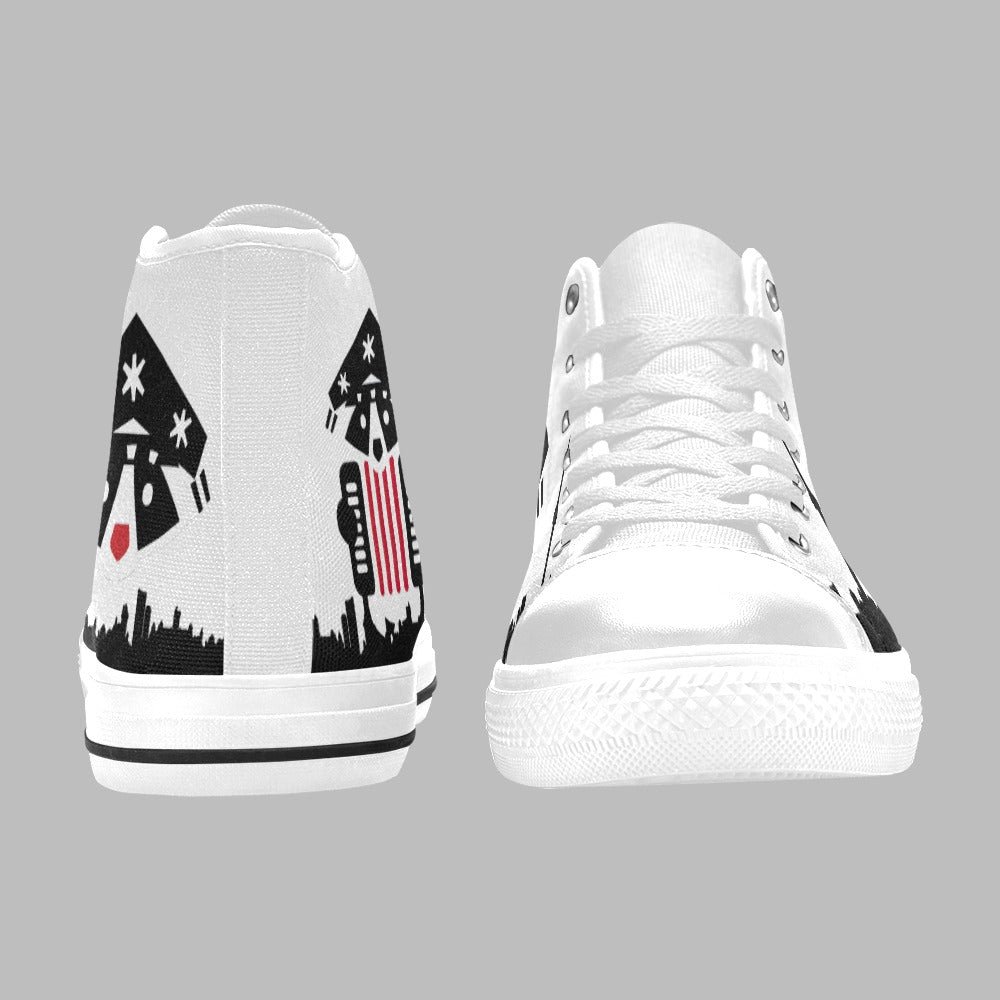 2 - Raccoon Shoes - Women's High Top