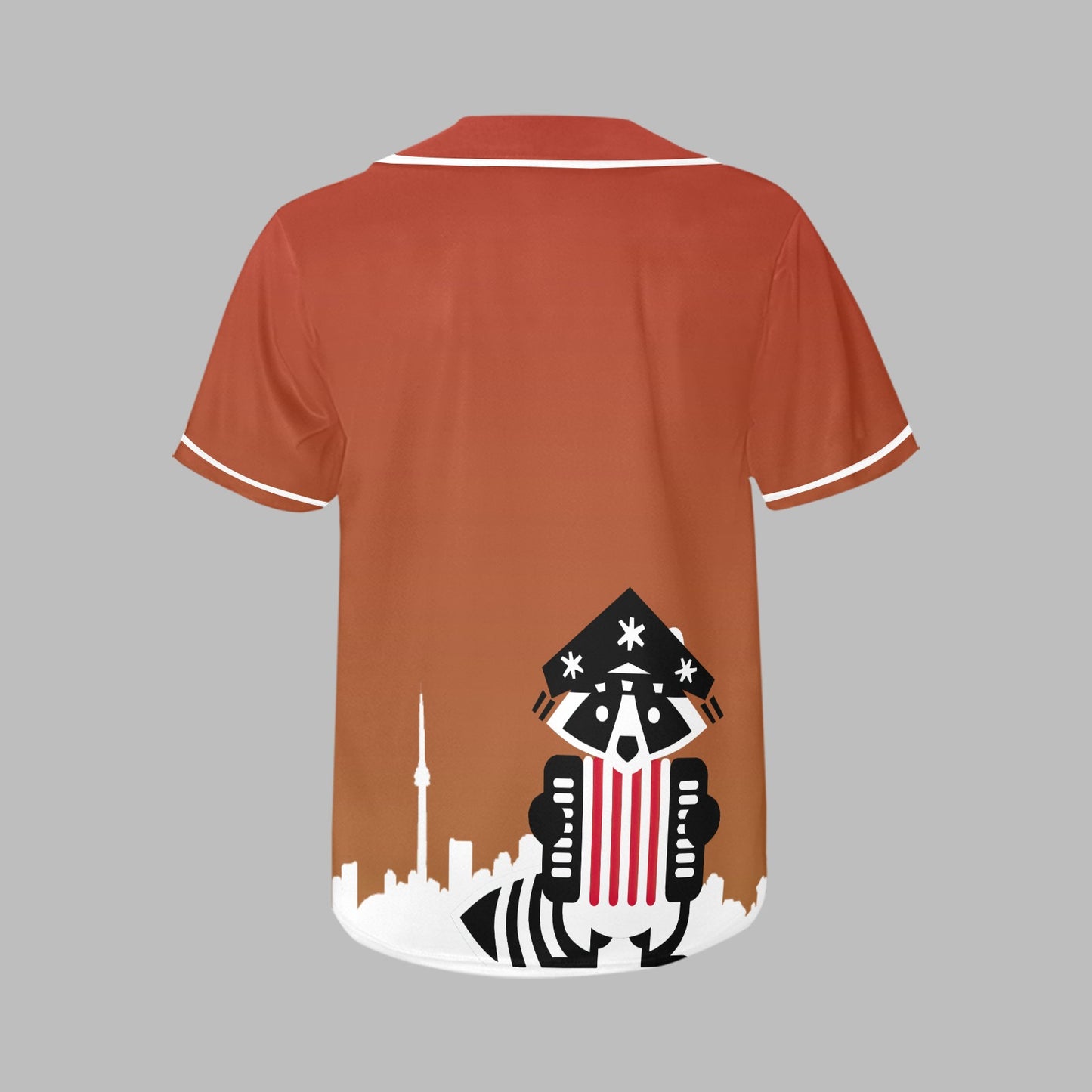 3 - Raccoon Top - Baseball Jersey Women's