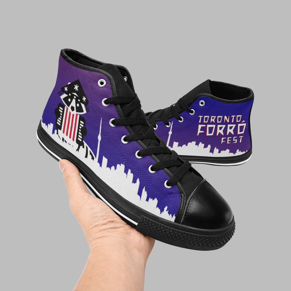 2 - Raccoon Shoes - Women's High Top