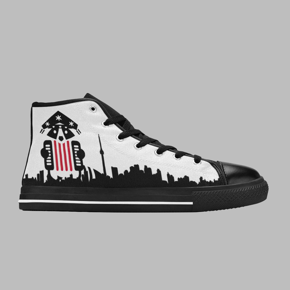 2 - Raccoon Shoes - Women's High Top