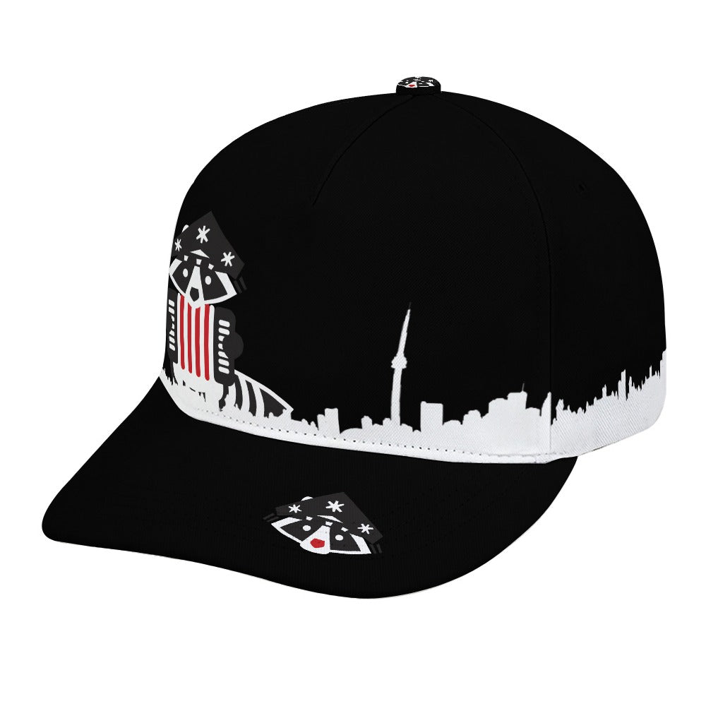 4 - Raccoon Cap (White Buckle)