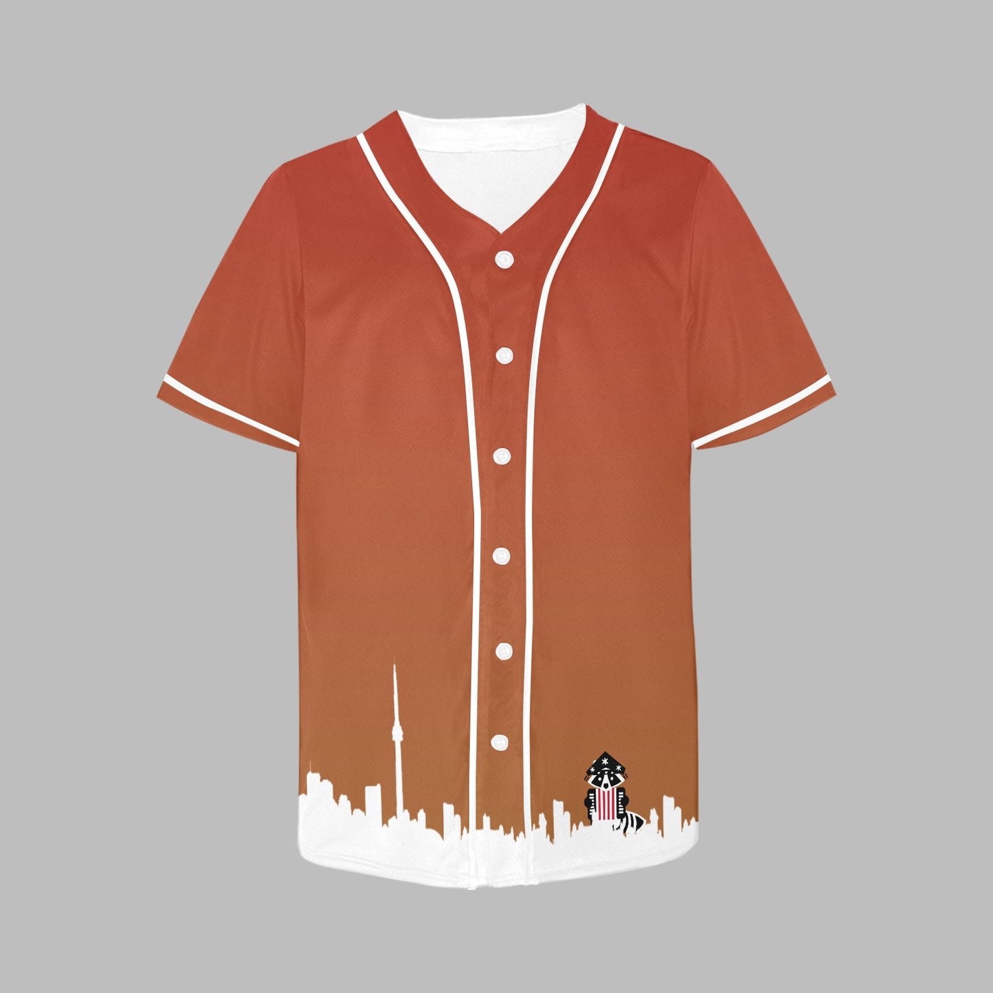 3 - Raccoon Top - Baseball Jersey Women's