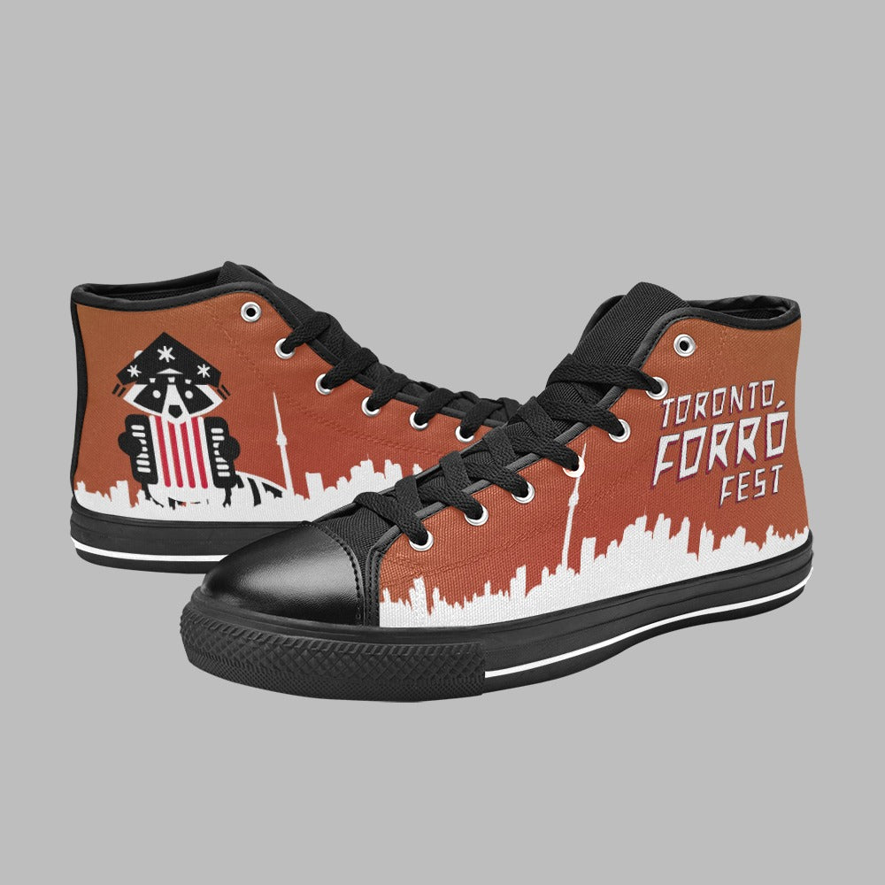 2 - Raccoon Shoes - Women's High Top