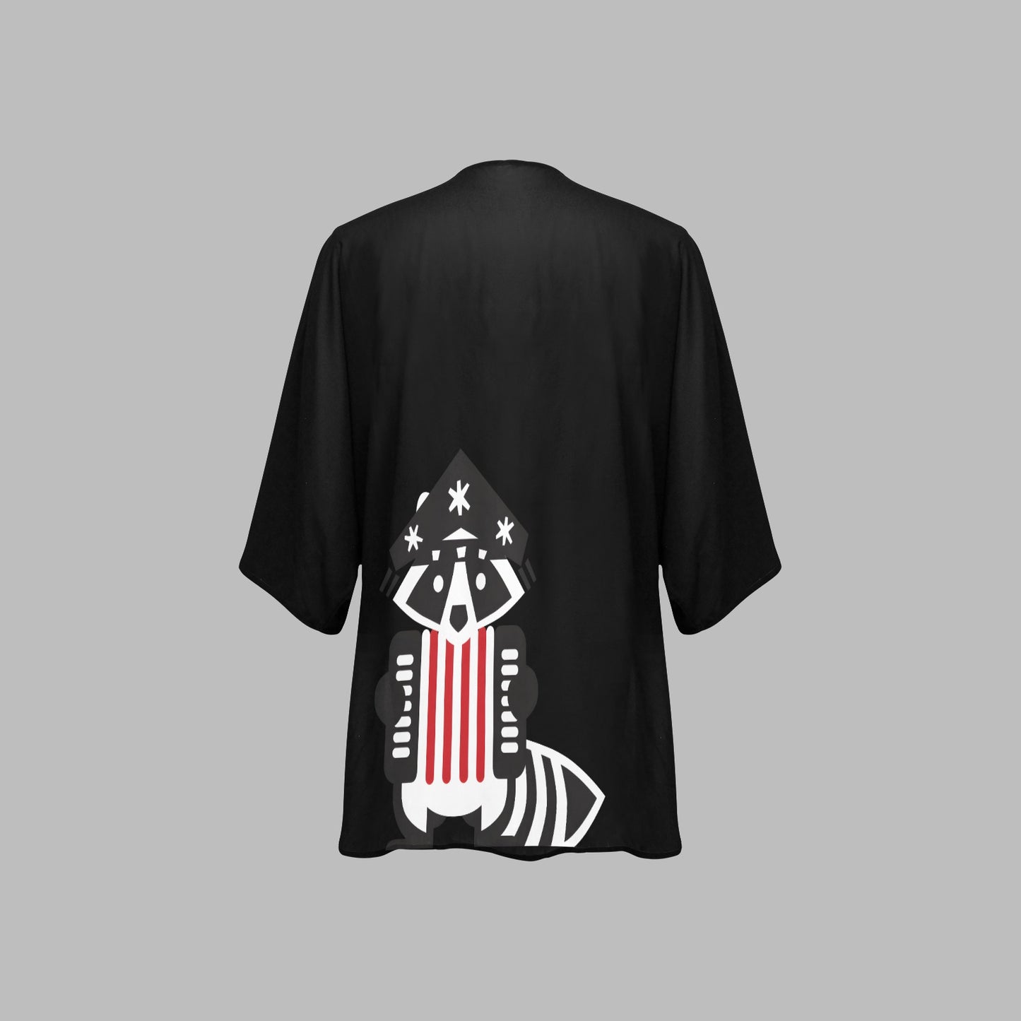3 - Raccoon Top - Kimono