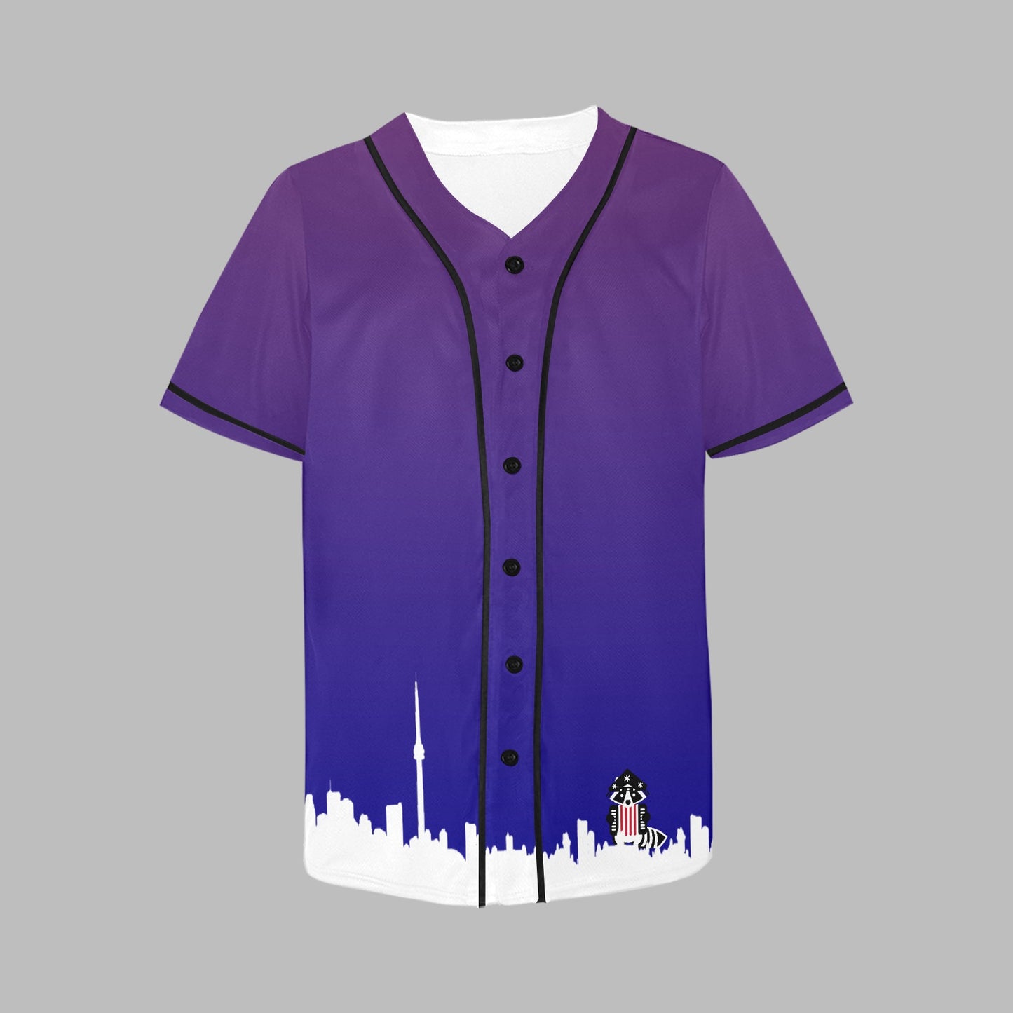 3 - Raccoon Top - Baseball Jersey Women's