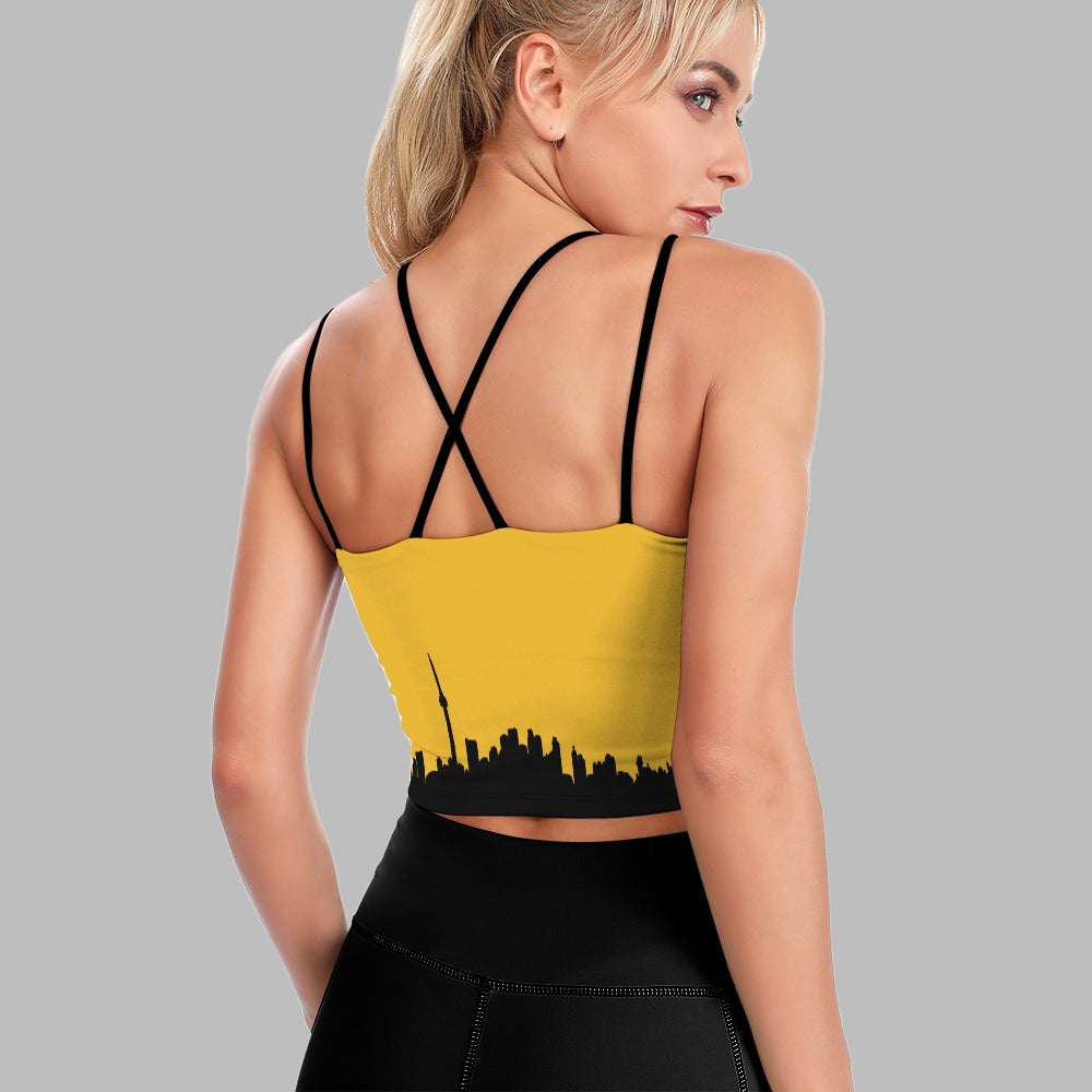 3 - Raccoon Top - Cropped Yoga