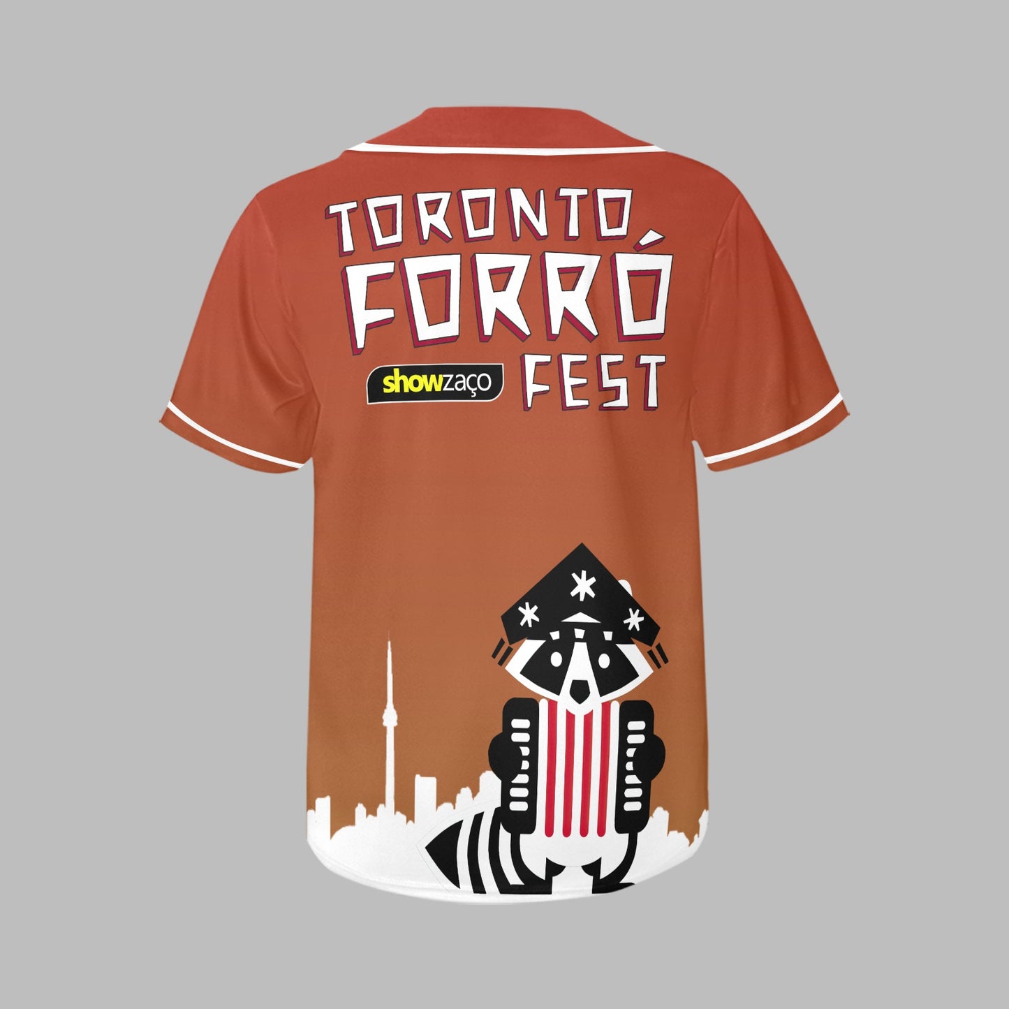 3 - Raccoon Top - Baseball Jersey Women's