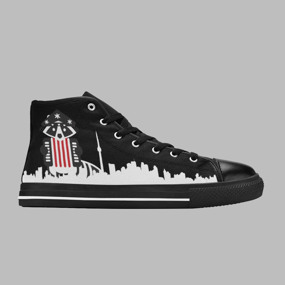 2 - Raccoon Shoes - Women's High Top