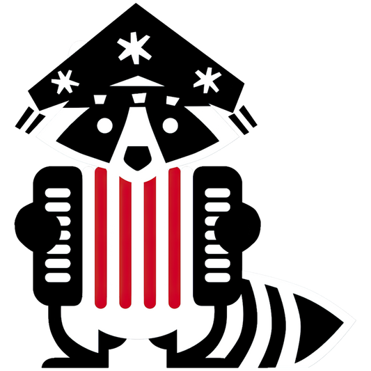 4 - Raccoon Keychain