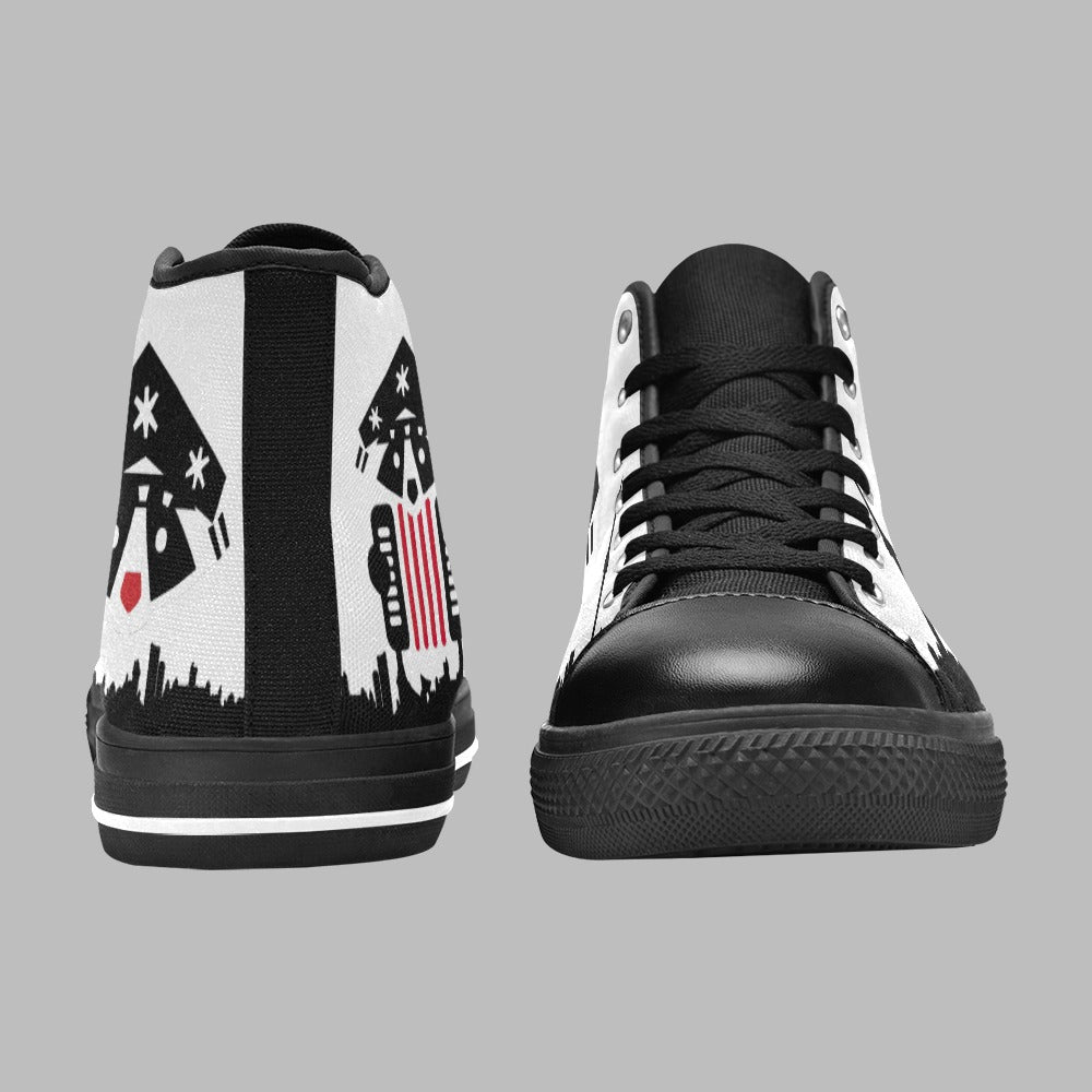 2 - Raccoon Shoes - Women's High Top