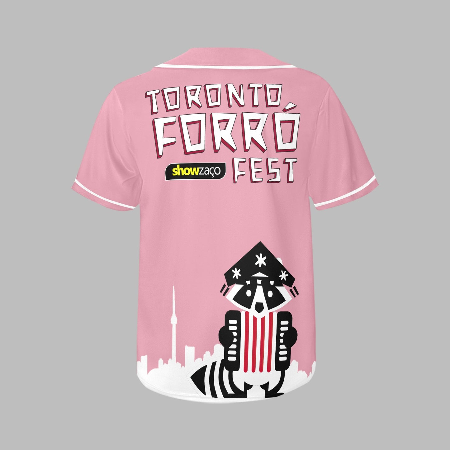 3 - Raccoon Top - Baseball Jersey Women's