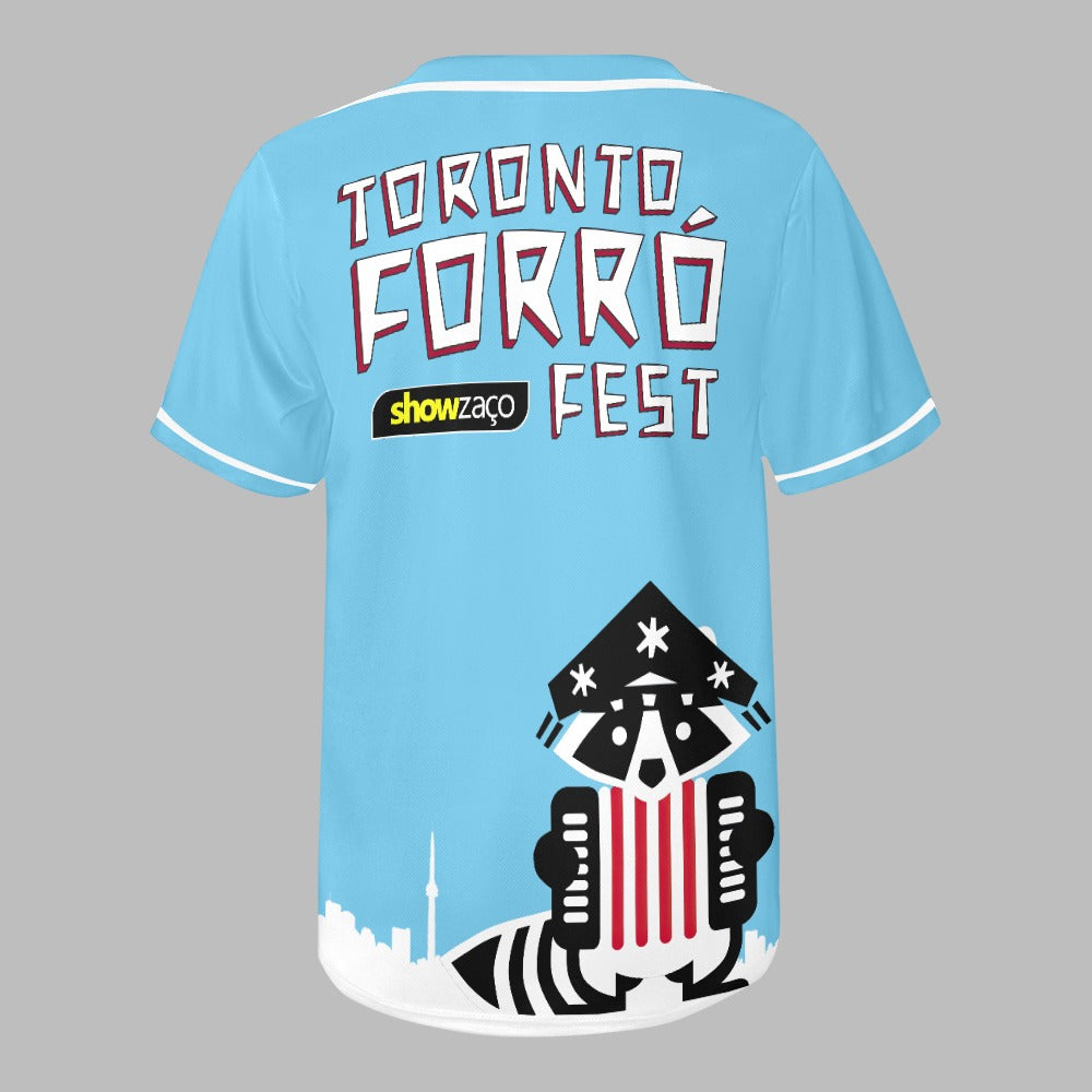 3 - Raccoon Top - Baseball Jersey Men