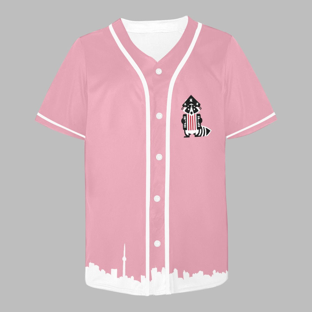 3 - Raccoon Top - Baseball Jersey Men