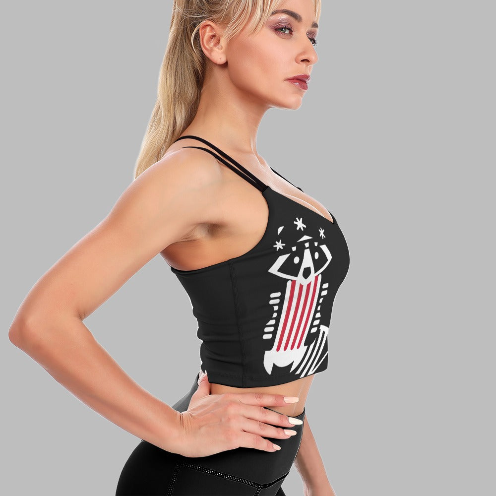 3 - Raccoon Top - Cropped Yoga