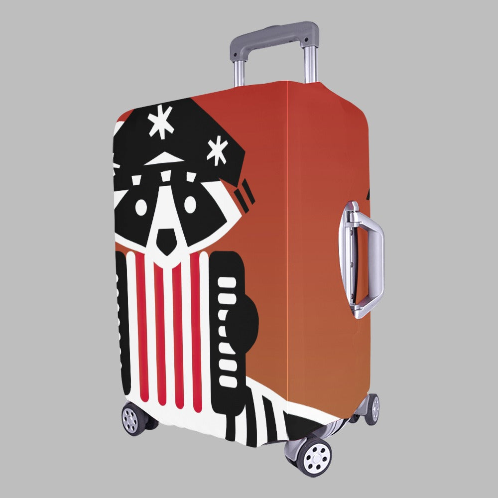 9 - Raccoon Luggage Cover - Large (26"x28")