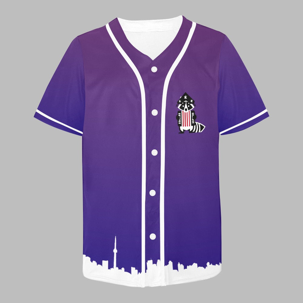 3 - Raccoon Top - Baseball Jersey Men