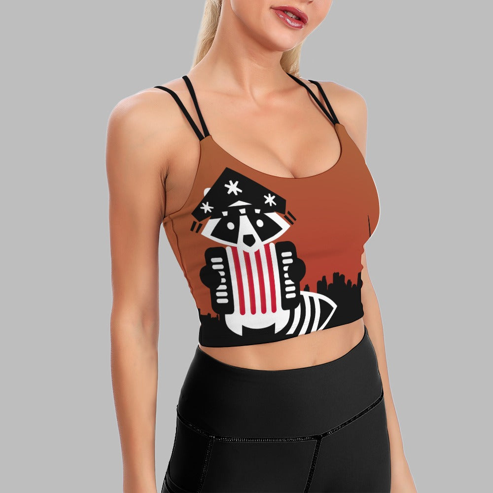 3 - Raccoon Top - Cropped Yoga