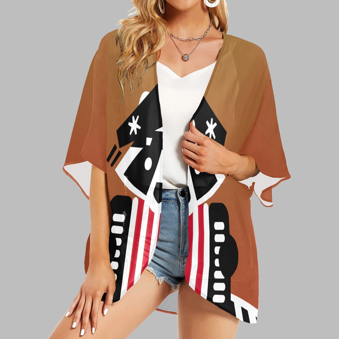 3 - Raccoon Top - Kimono