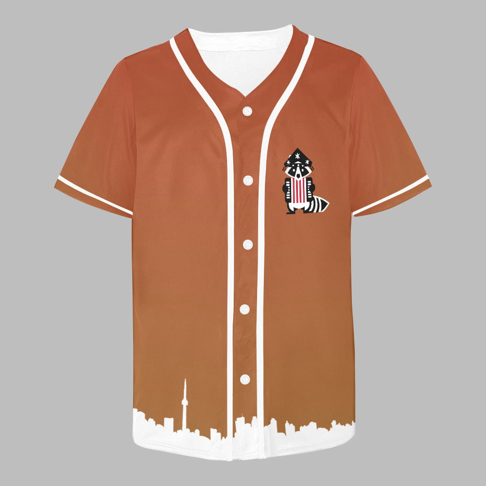 3 - Raccoon Top - Baseball Jersey Men