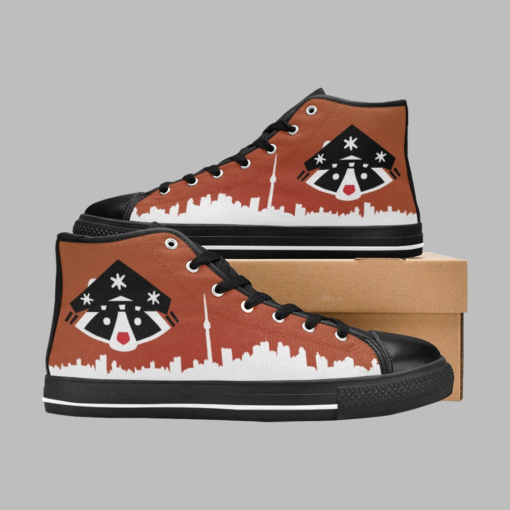 2 - Raccoon Shoes - Women's High Top