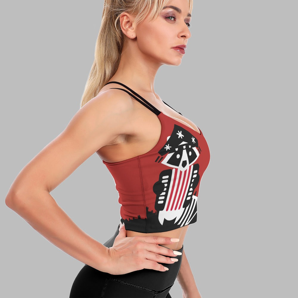 3 - Raccoon Top - Cropped Yoga