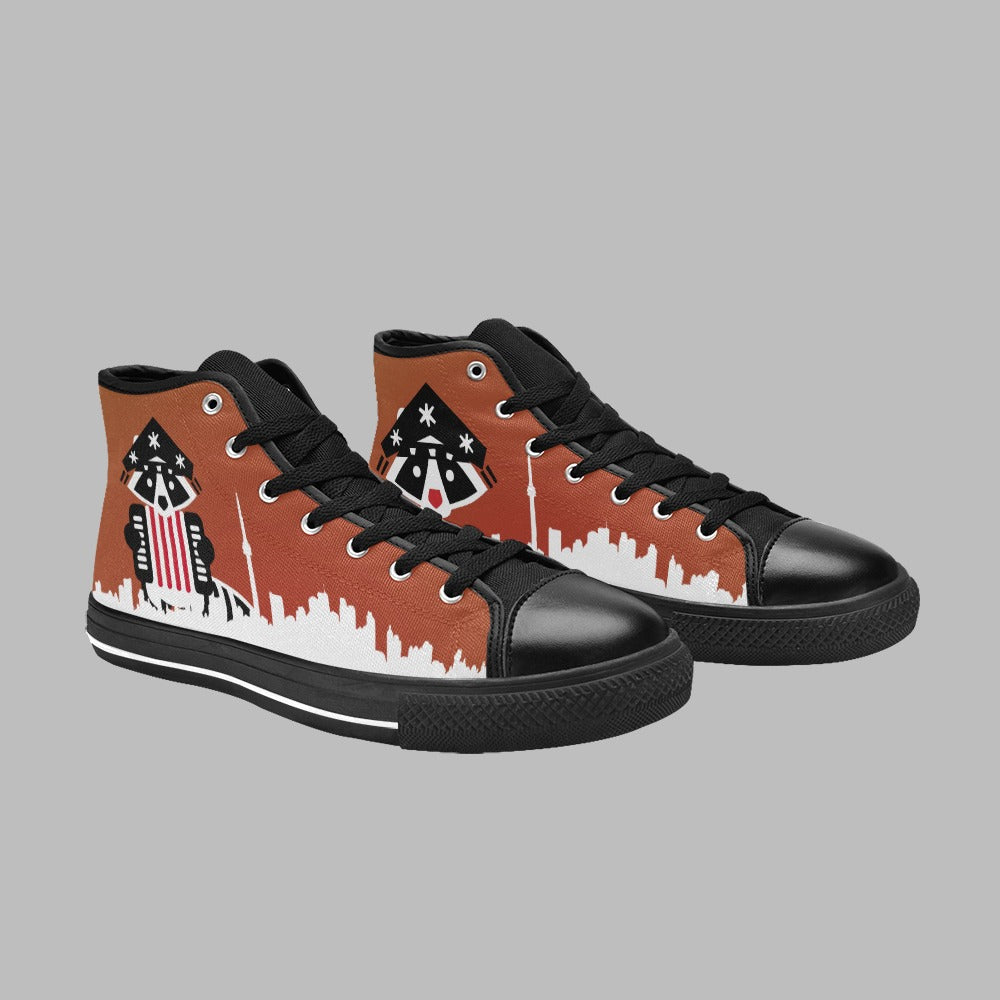 2 - Raccoon Shoes - Women's High Top