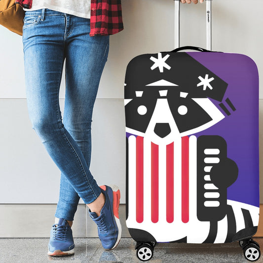 9 - Raccoon Luggage Cover - Large (26"x28")