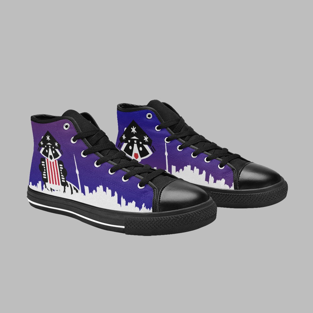 2 - Raccoon Shoes - Women's High Top