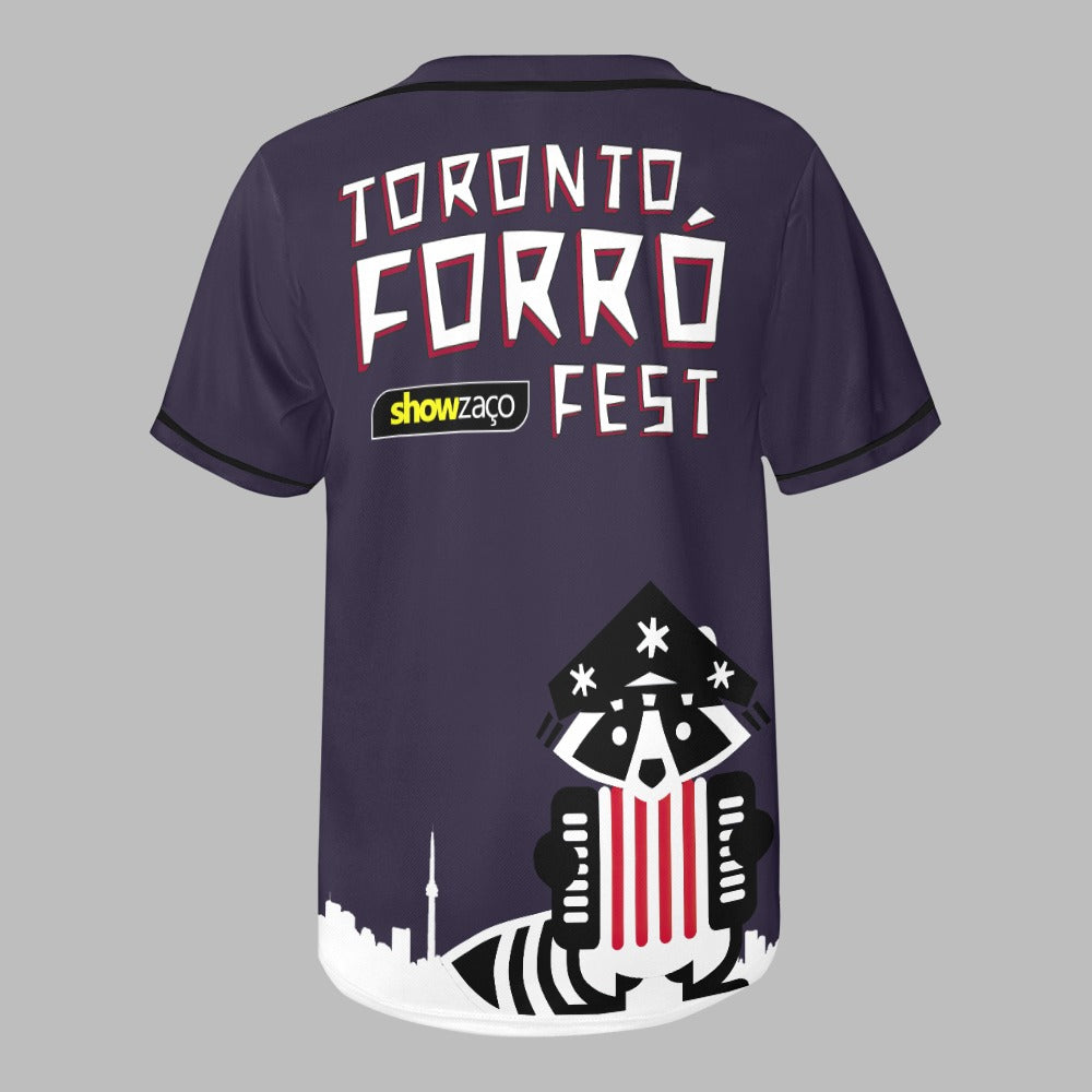 3 - Raccoon Top - Baseball Jersey Men