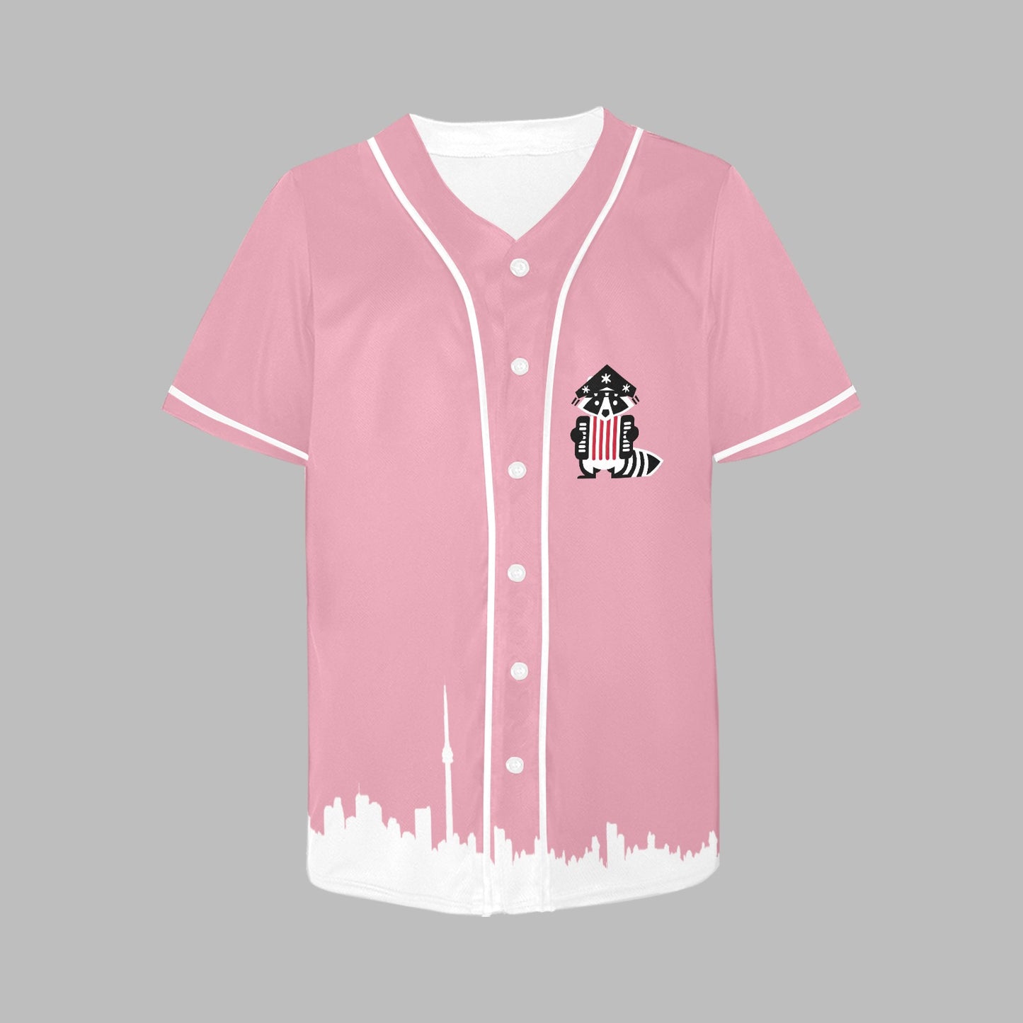 3 - Raccoon Top - Baseball Jersey Women's